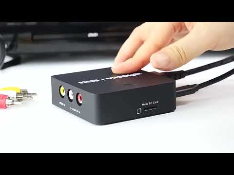 Ezcap 181 Portable Analog Video Recorder, No PC Required - YouTube Video
