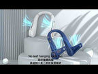 F11 Portable USB Charging Rotating Digital Display Bladeless Hanging Neck Fan(Blue) - YouTube Video