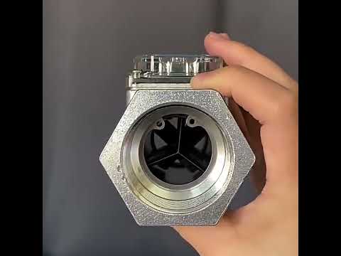 BD-H01 Electronic Display Turbine Flow Meter Metering Diesel Kerosene Methanol Urea Flow Meter Count Flow Meter, Specification: 1 Inch - YouTube Video