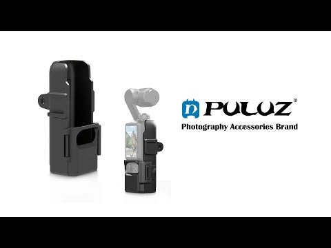 For DJI OSMO Pocket 3 PULUZ Protection Frame Expansion Adapter Bracket (Black) - YouTube Video