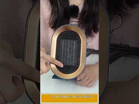 Small Desktop Electric Heater Home PTC Instant Energy-saving Heater, Spec: EU Plug(Green) - YouTube Video