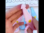 10pcs Cute Squid Mini Plastic Scissors Children Handmade Paper Cutting Tools(Blue) - YouTube Video