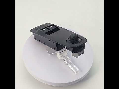 Car Modified Window Glass Lifter Switch 735487423 for Fiat / Citroen / Peugeot - YouTube Video