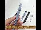Slim Design Cabinet Door Rebound Catch, Furniture Hardware Accessories(Black) - YouTube Video