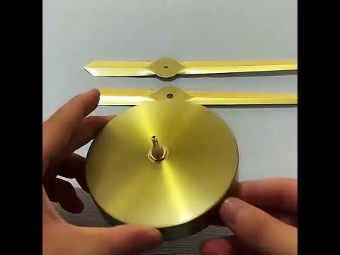 Creative DIY Stainless Steel Wall Clock Home Office Decoration (Black) - YouTube Video