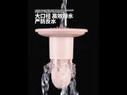 LSWY15 Toilet One-Way Drainage And Odor-Proof Basin Floor Drain(Grey) - YouTube Video