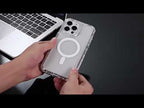 For iPhone 16 Pro Max Dreamland MagSafe Magnetic 3 in 1 TPU + PC Phone Case(Transparent) - YouTube Video