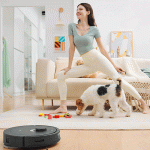 Roborock Qrevo Robot Vacuum Cleaner Black