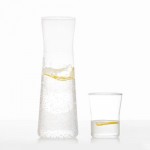 17PIN Borosilicate Glass Kettle 1.2 L+ 2 Drinking Glasses Set