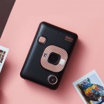 Fuji instax Mini liplay imaging Polaroid camera Black