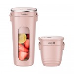 Zhenmi wireless vacuum portable juicer cup Pink