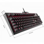 BLASOUL Professional Mechanical Gaming Keyboard Black