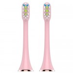 SOOCAS X3 Mini Replacement Toothbrush Head (2 pcs. set) Pink