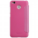 Nillkin Sparkle Leather Case for Xiaomi Redmi 4X Pink