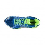 Xiaomi X Li-Ning Liejun Men`s Smart Running Shoes ARHK081-1-10 Size 45 Blue / Fluorescent Green / White