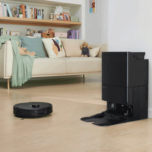 Roborock Qrevo Robot Vacuum Cleaner Black