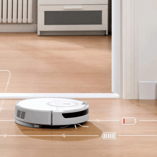 Roborock E5 Robot Vacuum Cleaner White