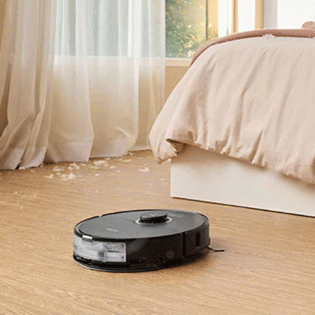 Roborock S8 Robot Vacuum Cleaner Black