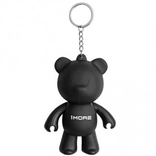 1MORE Bear Keychain Earphone Holder Black