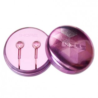 1More Crystal In-Ear Headphones Pink