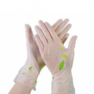 100PCS Disposable PVC Protective Glove