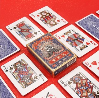 Chinese Opera Poker Card