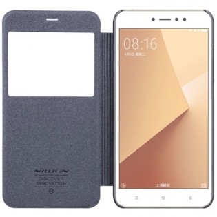 NILLKIN Sparkle Folio Case for Xiaomi Redmi Note 5A  High Ed. Gray