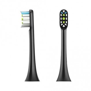 SOOCAS X3 Clean Replacement Toothbrush Head (2 pcs. set) Black
