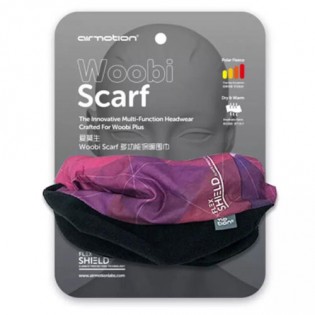 Woobi Plus Air Purifying Mask White + Woobi Scarf Violet
