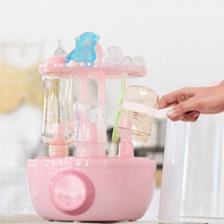 Kola Mama Baby Bottle Electric Sterilizer&Dryer Pink