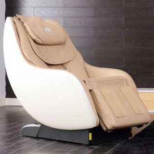 Momoda Smart Relaxing Massage Chair Brown Leather