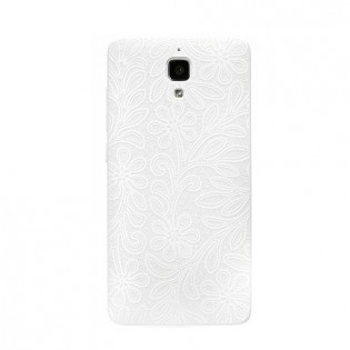 Xiaomi Mi 4 3D Protective Case Lace White