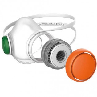 Woobi Play Children Air Purifying Respirator Mask Orange