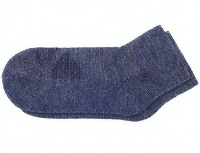 90points Merino Wool Casual Socks Mens Blue
