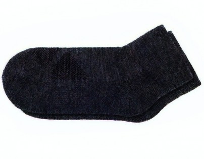 90points Merino Wool Casual Socks Womens Black