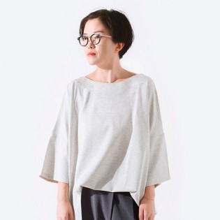 Fucha Qingyun Designer T-shirt Gray (M)