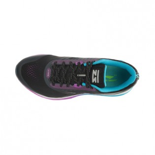Xiaomi X Li-Ning Cloud III Women`s Cushion Running Shoes ARHL002-5-8 Size 34 Black / Blue / Purple