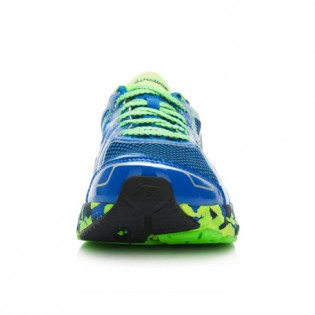 Xiaomi X Li-Ning Liejun Men`s Smart Running Shoes ARHK081-1-10 Size 42 Blue / Fluorescent Green / White