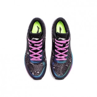 Xiaomi X Li-Ning Trich Tu Glory Women`s Smart Running Shoes ARBL104-11-9 Size 35.5 Black / White / Purple / Blue / Green