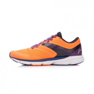 Xiaomi X Li-Ning Trich Tu Men`s Smart Running Shoes ARBK079-25-11 Size 39.5 Orange / Black / Purple