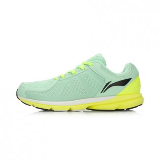 Xiaomi X Li-Ning Trich Tu Women`s Smart Running Shoes ARBK086-1-7.5 Size 39 Green / Fluorescent Yellow / Black