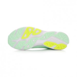 Xiaomi X Li-Ning Trich Tu Women`s Smart Running Shoes ARBK086-21-4.5 Size 39 Green / Fluorescent Yellow / Gray