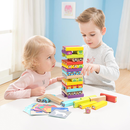 Wholesale TOP BRIGHT Colored Wooden Blocks Stacking Board price at NIS ...
