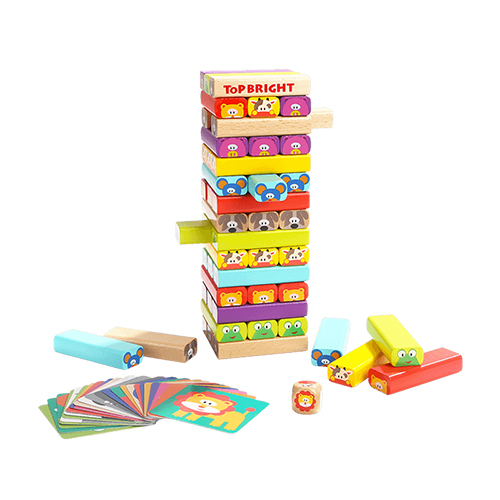 Wholesale TOP BRIGHT Colored Wooden Blocks Stacking Board price at NIS ...