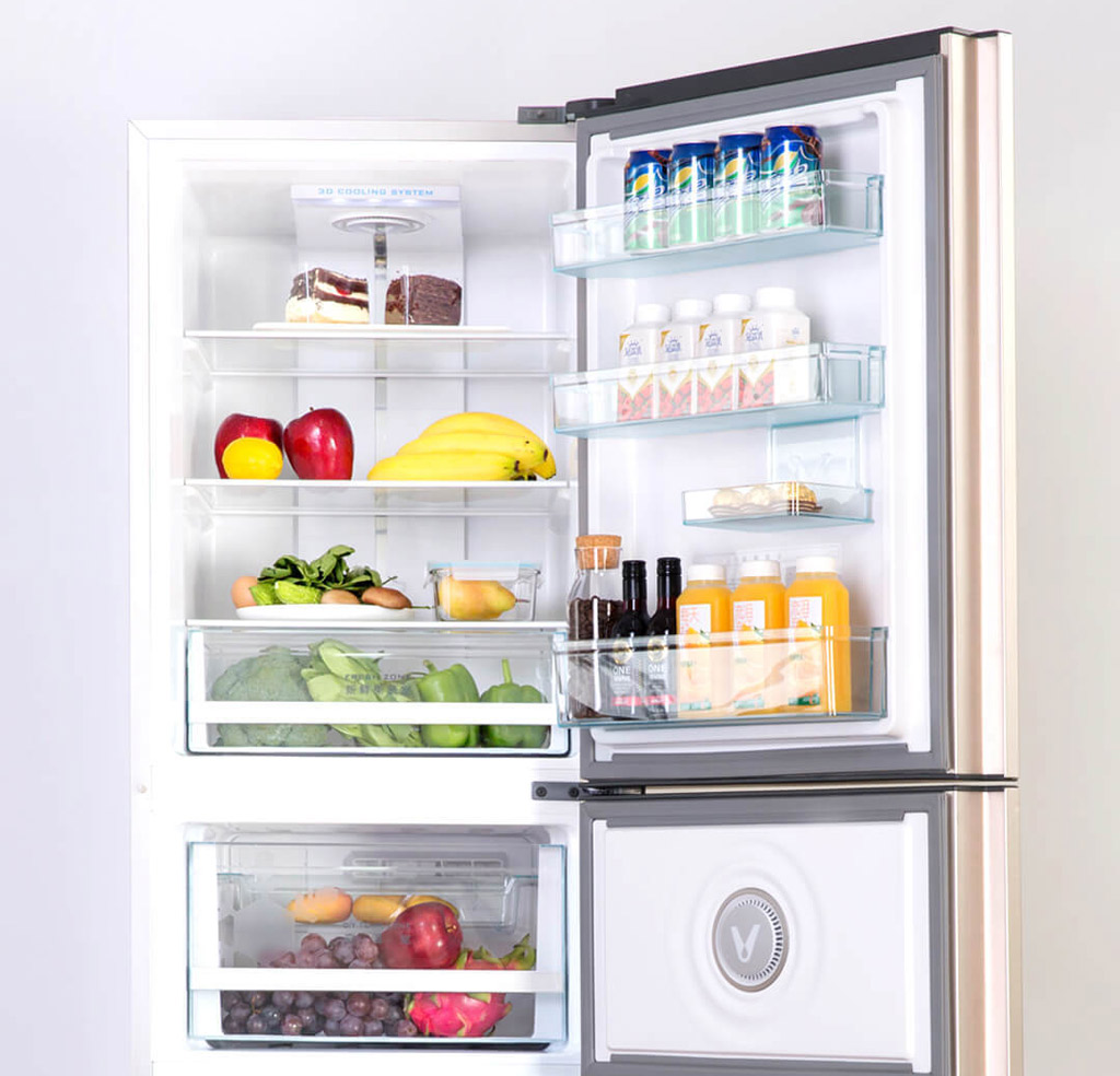 Viomi iLife refrigerator inside